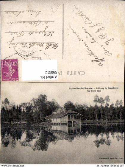 590312,Egriselles-le-Bocage L Etang de Brouilleret Un beau coin France
