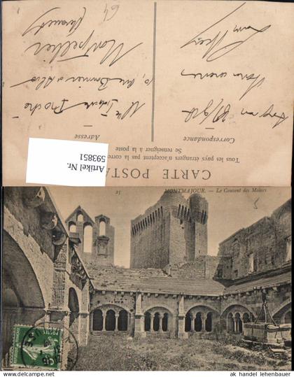 593851,Montmajour Le Couvent des Moines Kloster France