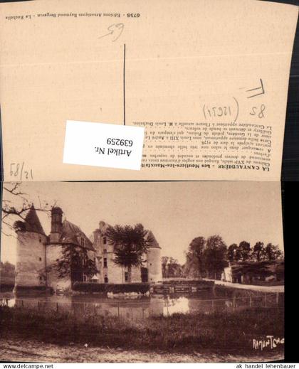 639259,La Cantaudiere Les Moutiers-les-Mauxfaits Chateau Schloss France