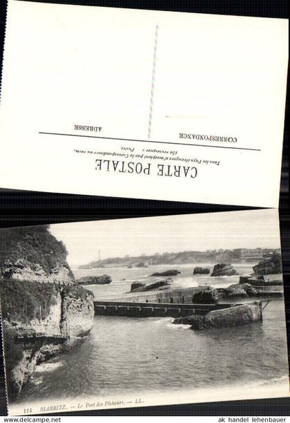 708437 France Biarritz Wellen Meer