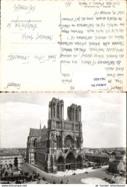 761486 Reims La Cathédrale Arrondissement Reims France