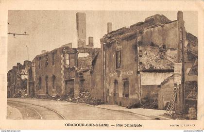 B106556 France Oradour sur Glane Rue Principale