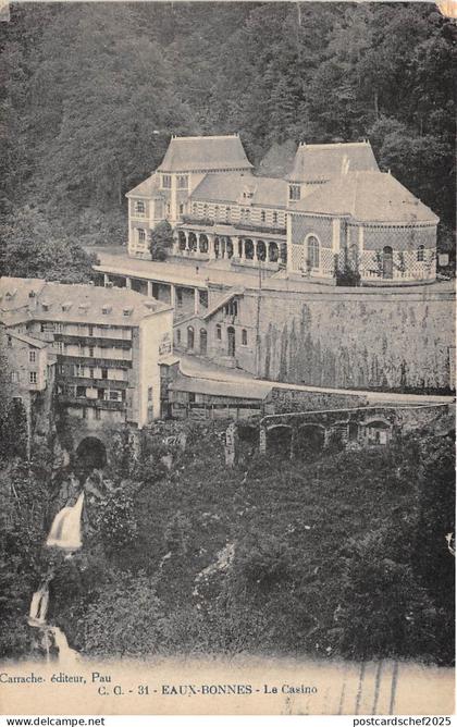B38801 Eaux Bonnes Le Casino  france