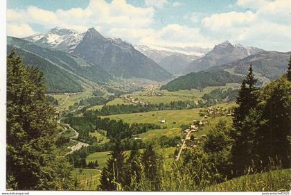BF15137 morzine h s vue generale vallee de morzine france front/back image