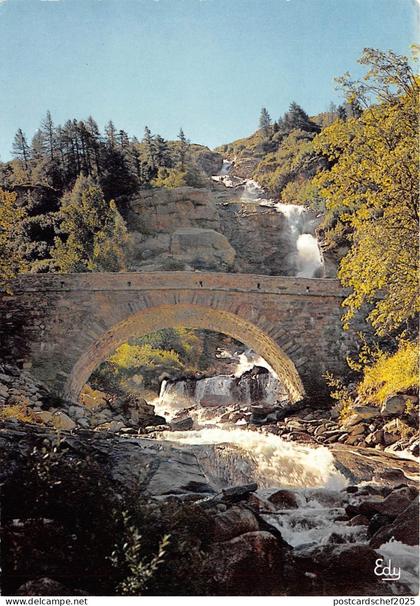 BR11052 La cascade du Vallonnet Bonneval sur Arc  france
