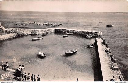 BR11825 Saint Germain des vaux Le petit port racine    france  real photo