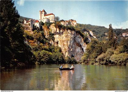 BR1523 France Saint Cirq Lapopie Lot panorama