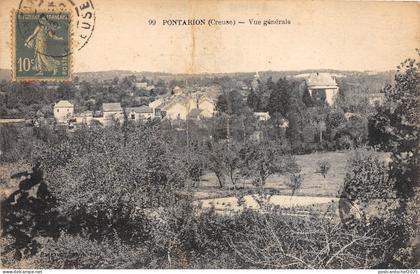 BR16972 Pontarion vue genrale   france