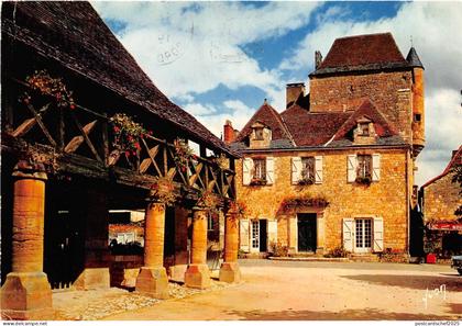 BR2382 France Domme les halles