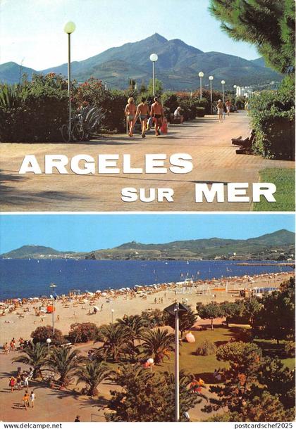 BR30352 Argeles sur mer la promenade France