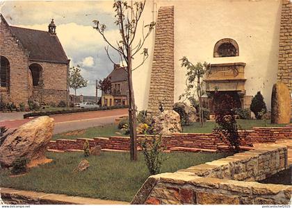 BR3476 Saint Jean Brevelay Cheminees de l anciene Maison vicaiale   france