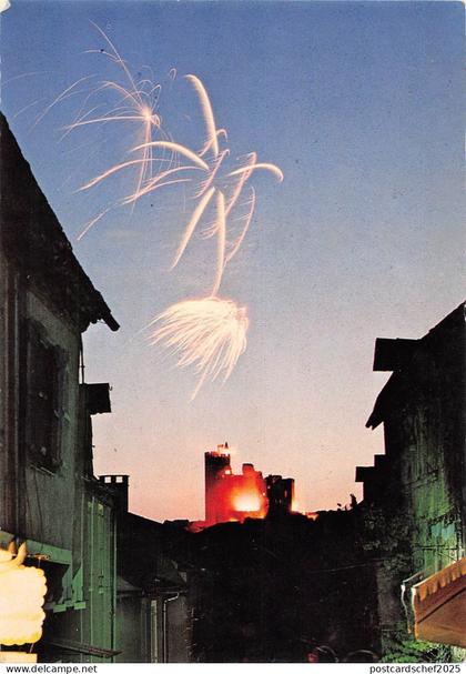 BT8004 Najac embrasemnt du chateau      France