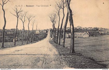 C049 France Samer Vue Generale vintage postcard