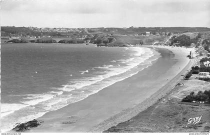 Lot195 france erquy place de caroual and general view of erquy real photo