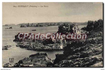 CPA Ouessant Finistere Les Recifs