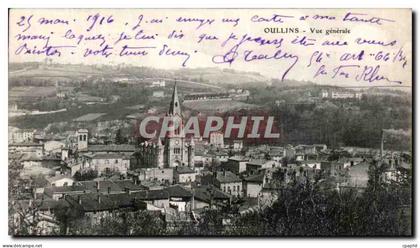 CPA Oullins Vue Generale