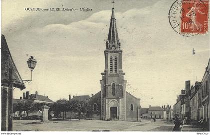 OUZOUER-sur-LOIRE - l'Eglise - ed. L Marchand