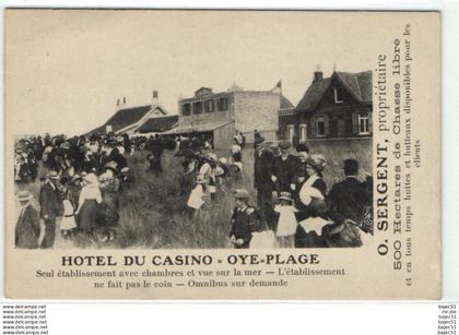1 cpa Oye plage - hôtel du casino