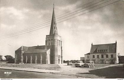 A5263 oye plage l'Église et la mairie