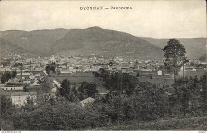 CPA Oyonnax panorama