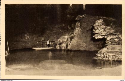 CPA Padirac Le lac suspendu