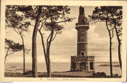 CPA Paimpol Tour De Kerroch