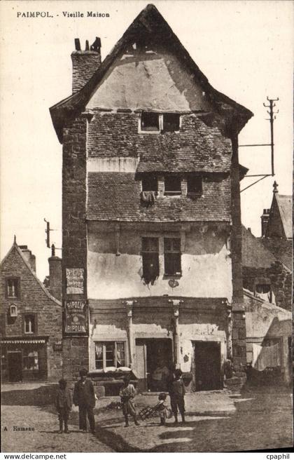 CPA PAIMPOL vieille maison