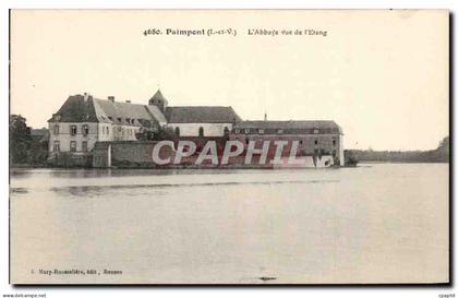 CPA Paimpont L'Abbaye vue de l'Erang
