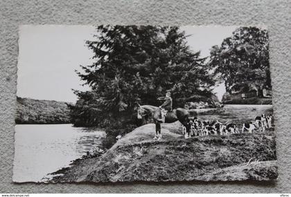 G337, Cpsm 1962, Paimpont, l'étang des Forges, Ille et Vilaine 35