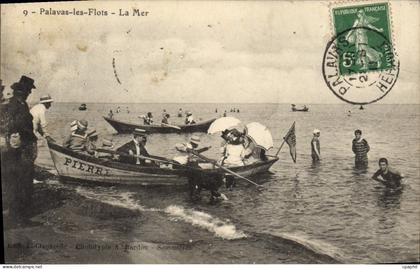 CPA Palavas Les Flots La Mer