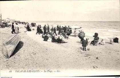 CPA Palavas Les Flots La Plage