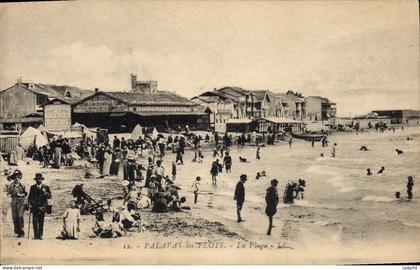 CPA PALAVAS les FLOTS La plege