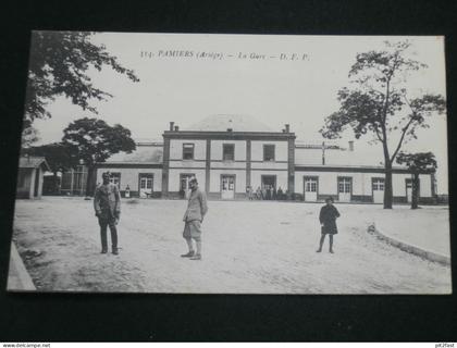 Pamiers , ca. 1910 , Le Gare , Ansichtskarte , AK , CPA !!