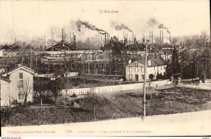Pamiers CPA Les usines metallurgiques