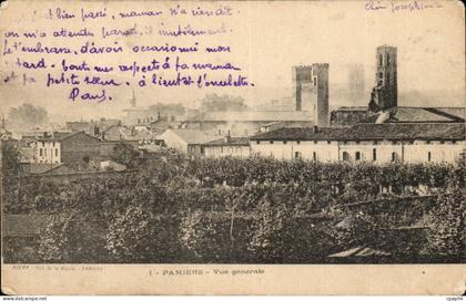 Pamiers CPA Vue generale