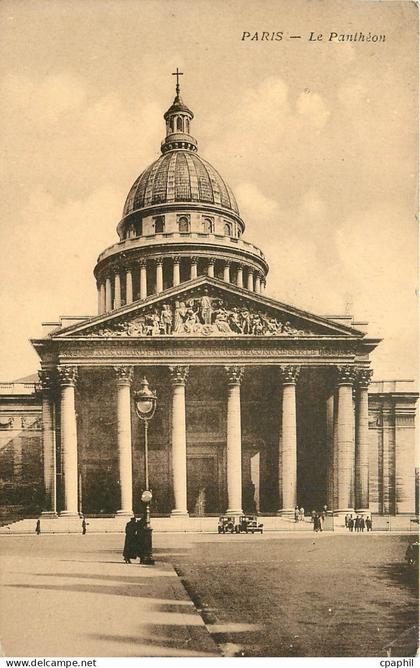 CPA Paris le Pantheon