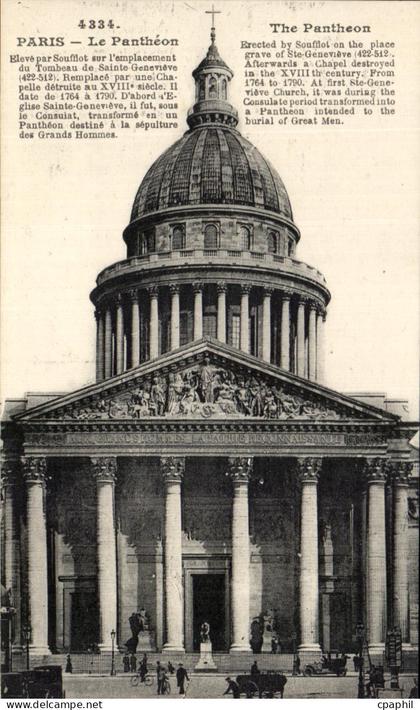 CPA Paris Le Pantheon