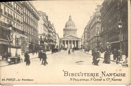 CPA Paris Le Pantheon Biscuiterie Nantaise