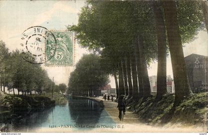 Pantin CPA Canal de l'ourcq