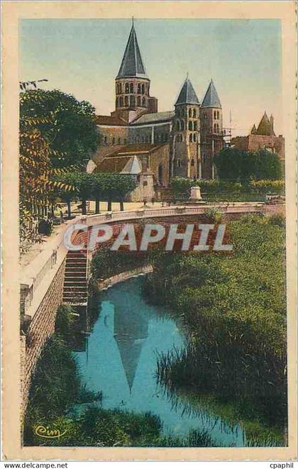 CPA Paray le Monial la basilique