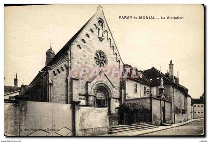 CPA Paray le Monial La Visitation