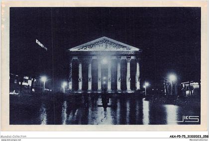 AKAP5-0471-75 - Au soir - by night - illuminations de la madeleine