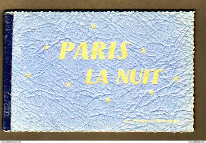 75, Paris, carnet de 10 cartes postales ( photos veritables)