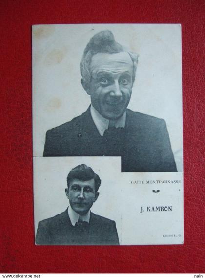 75 - PARIS - " GAITE MONTPARNASSE - REVUE 1907 - J. KAMBON -