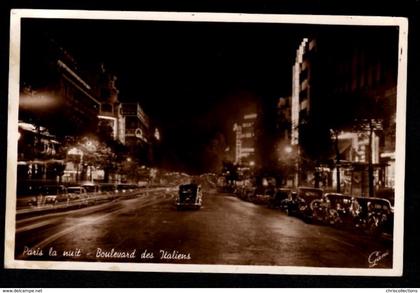PARIS LA NUIT - Boulevard des Italiens