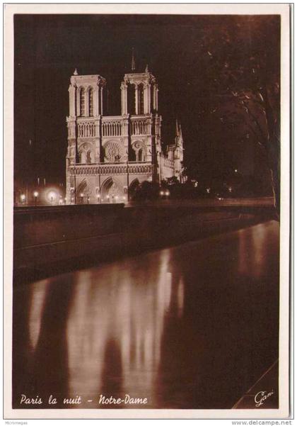 Paris la nuit - Notre-Dame