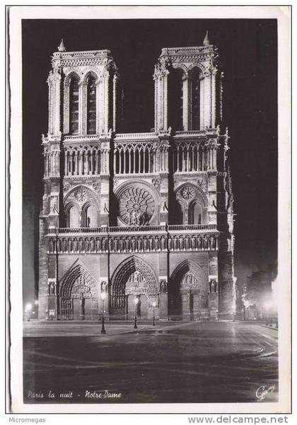 PARIS la nuit - Notre-Dame