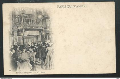 Paris qui s'amuse - sortie de l'Olympia - obf1804