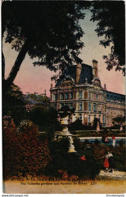 CPA Carte Postale France  Paris Pavillon de Rohan et jardins des Tuileries   VM102000