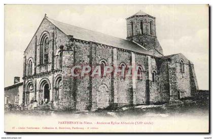 Parthenay CPA Ancienne eglise abbatiale